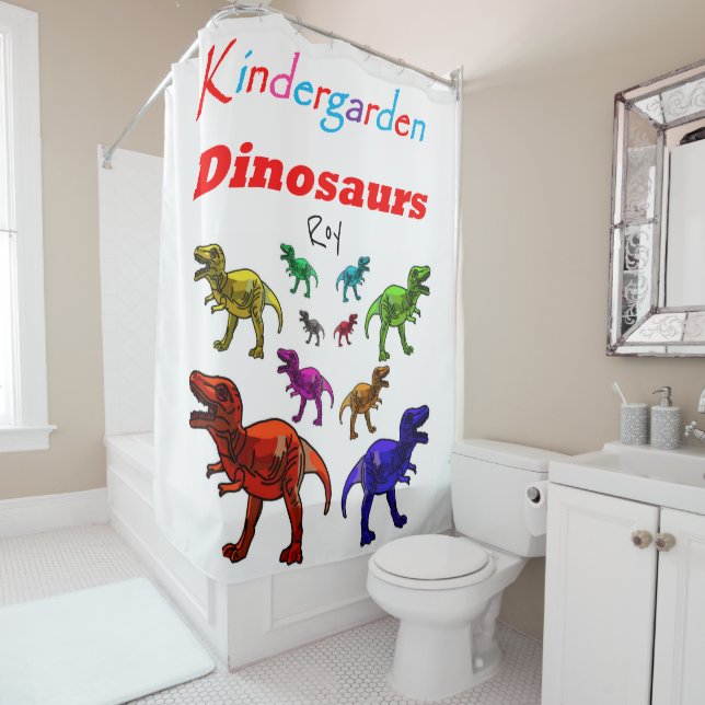 Kindergarden Douche rideau (En situation)