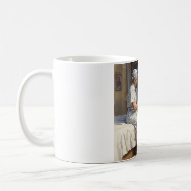 Kindness in Scrubs Mug : Celebrating Compassion (Gauche)