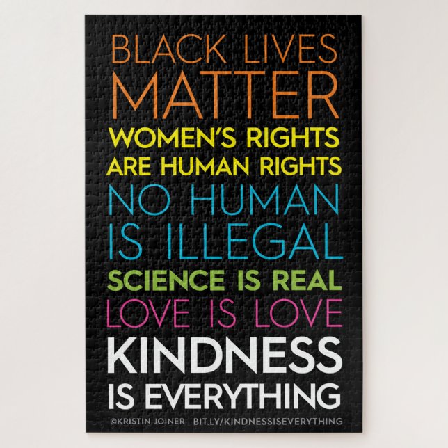 Kindness Is Everything Puzzle (Vertical)