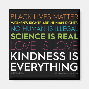 #KindnessIsEverything Magnet Carré