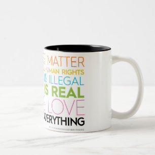#KindnessIsEverything Two Toned Mug