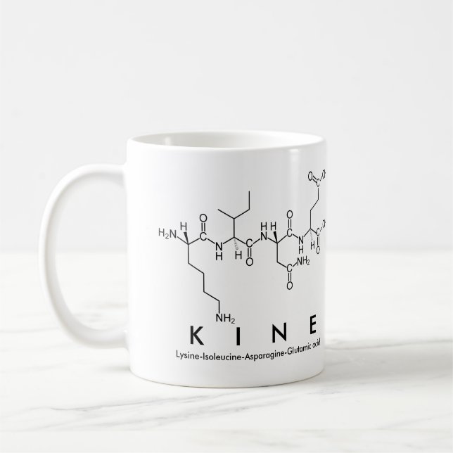 Kine peptide nom mug (Gauche)