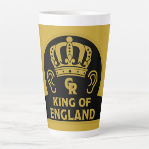 King Charles Royal Crown Grand café Mug