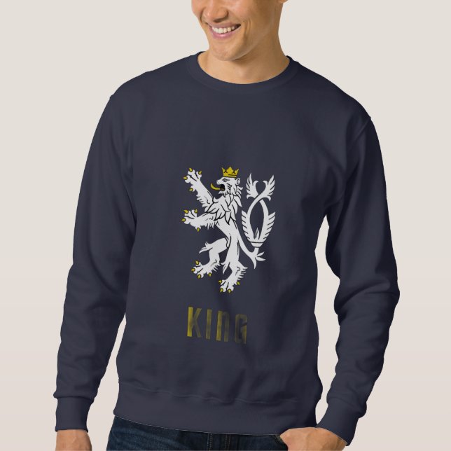 King Lion Crest Sweatshirt (Devant)
