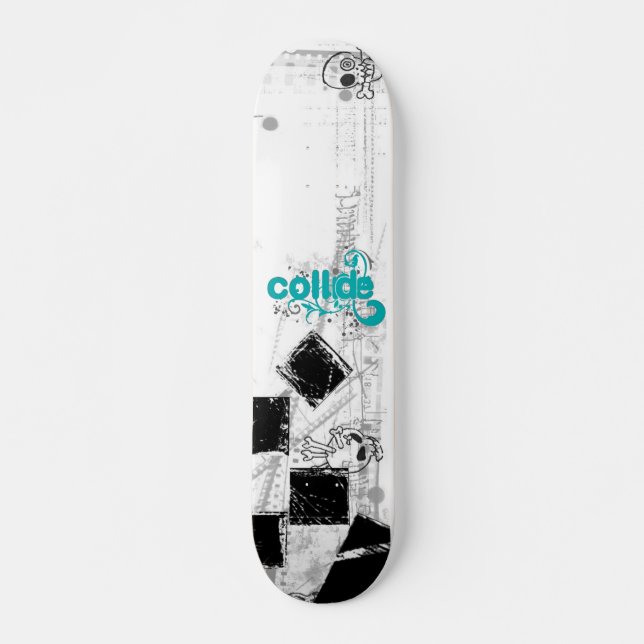 King Me Collide Skateboard (Devant)