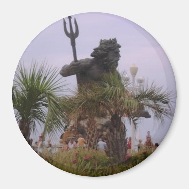 King Neptune Magnet (Devant)