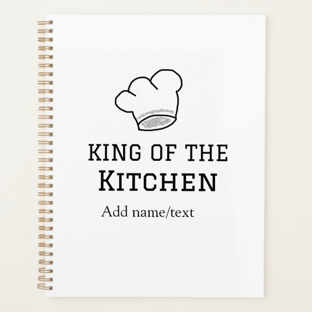 King of the cuisine chef cuisine ajouter nom couro (Devant)
