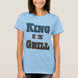 King of the Grill BBQ Cuisine Dit T-shirt