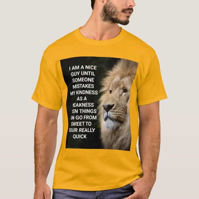 KING OF THE JUNGLE T-SHIRT (Devant)