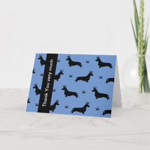 King Short Hair Dachshund - motif 1 Merci