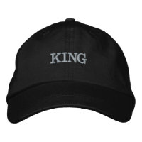 KING Texte/Nom Personnalisé Casquettes et Casquett