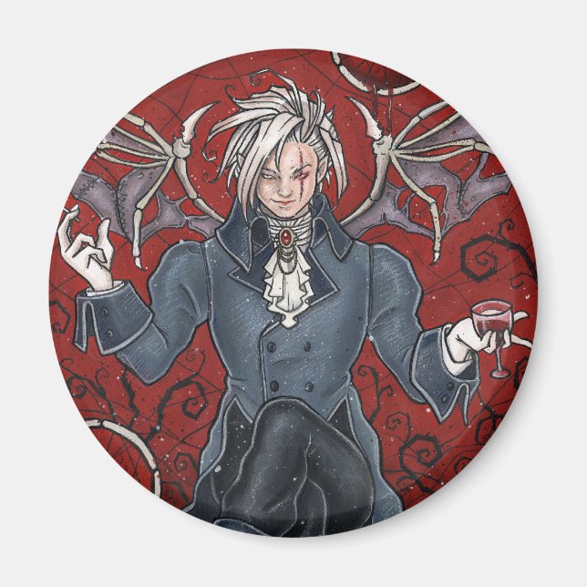 King Zerick Gothic Magnet (Devant)