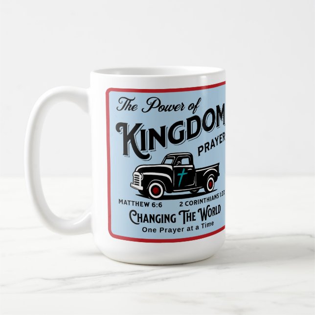 KINGDOM PRAYER MUG (Gauche)