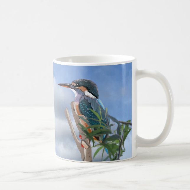 Kingfisher et Willow Coffee Mug (Droite)