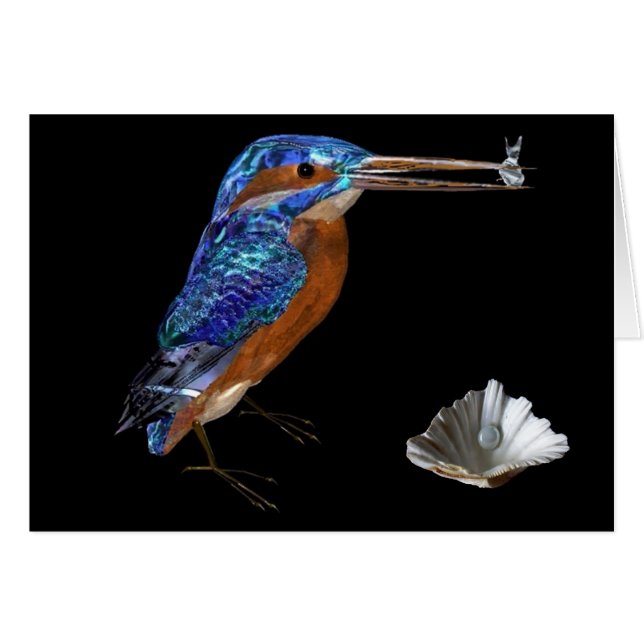 KINGFISHER, noir (Devant horizontal)