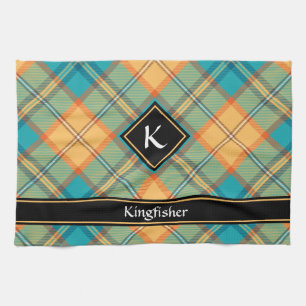Kingfisher Tartan Serviette de cuisine
