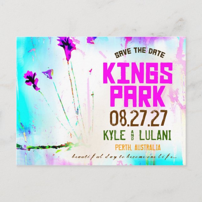 KINGS PARK Destination Carte postale (Devant)