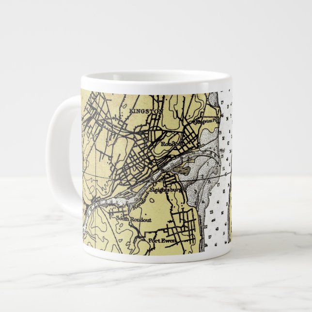 Kingston-Rhinecliff (1908) tasse à café (Devant gauche)