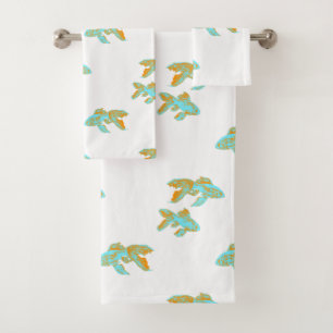 Kingyo Goldfish Bleu et orange