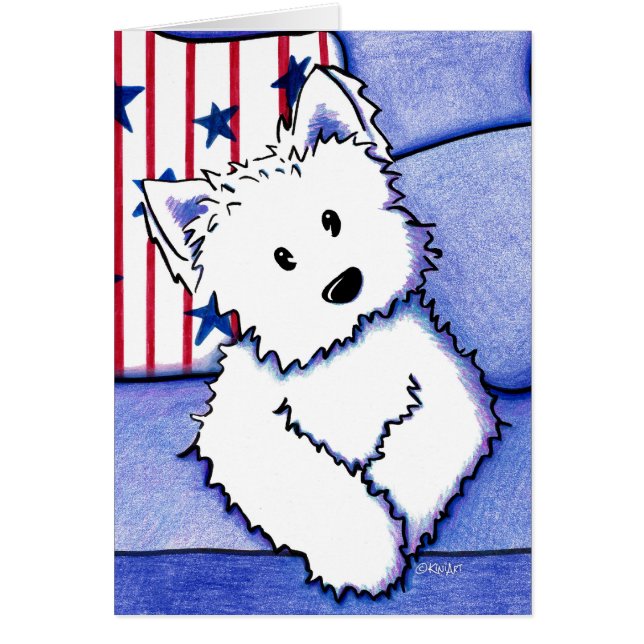 KiniArt American Westie (Devant)