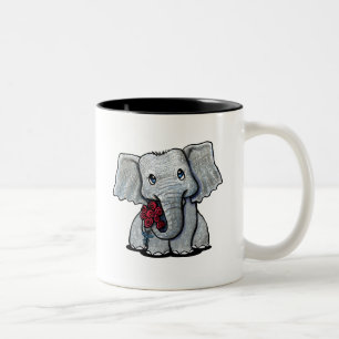 KiniArt Baby Elephant Mug