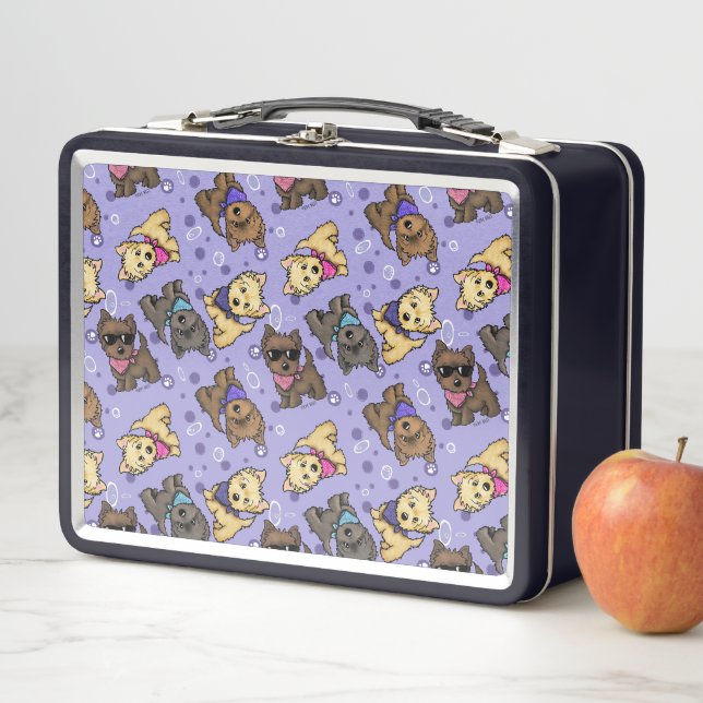 KiniArt Cairn Parade Lunchbox (En situation)