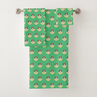 KiniArt Cavalier Life Lemons Ensemble de serviette