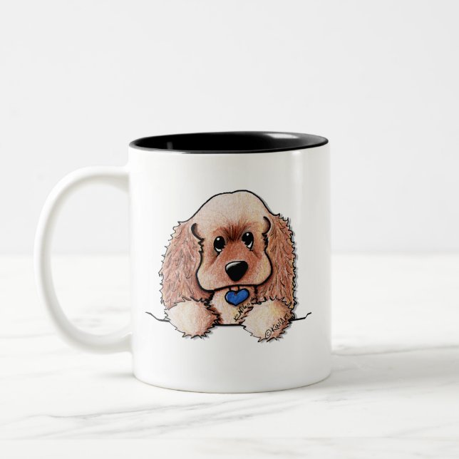 KiniArt Cocker Spaniel Mug (Gauche)