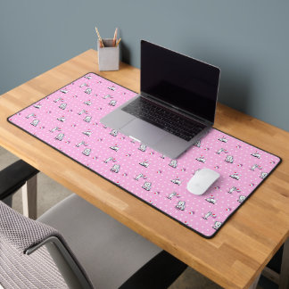 KiniArt Cupcake Westies Mat de bureau