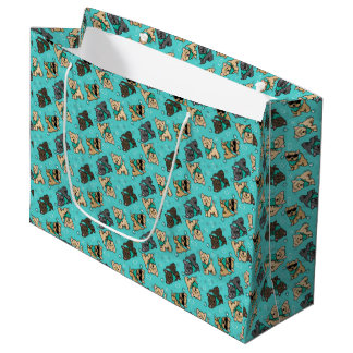 KiniArt Cutieface Cairn Grand sac cadeau