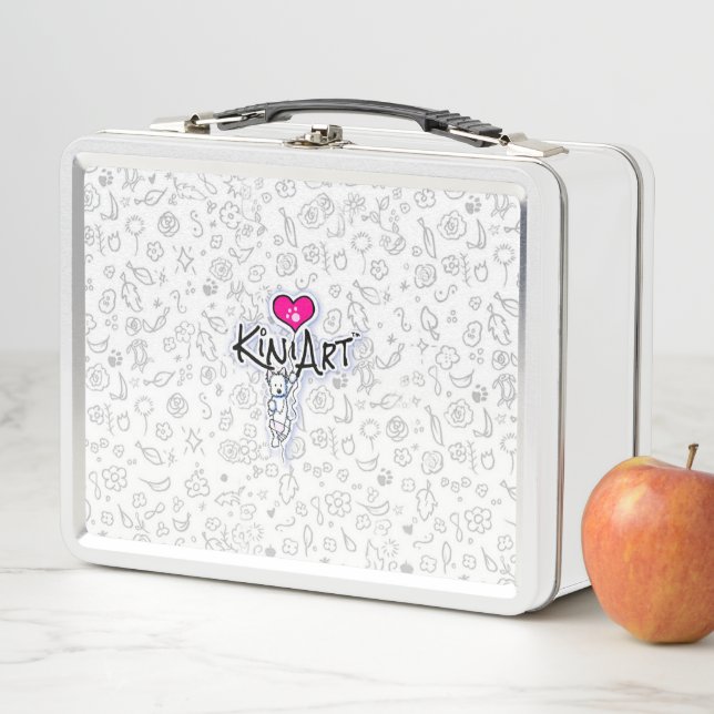 KiniArt Dangling Westie Lunchbox (En situation)