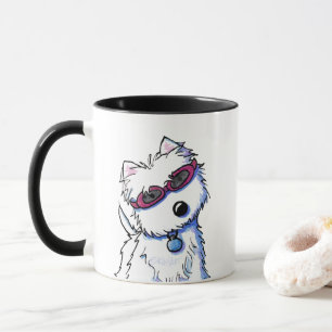 KiniArt Doggles Westie Mug