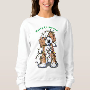 KiniArt DoodleMoji Sweatshirt de Noël