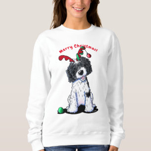 KiniArt DoodleMoji Sweatshirt de Noël