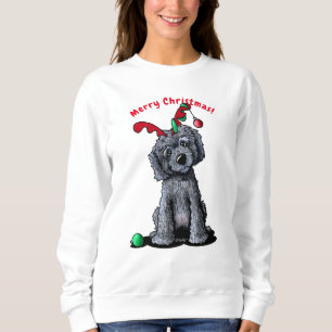 KiniArt DoodleMoji Sweatshirt de Noël
