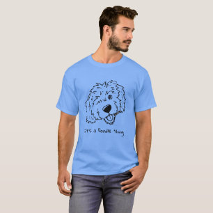 KiniArt Doodlemoji T-Shirt CLIGNOTANT DOODLE