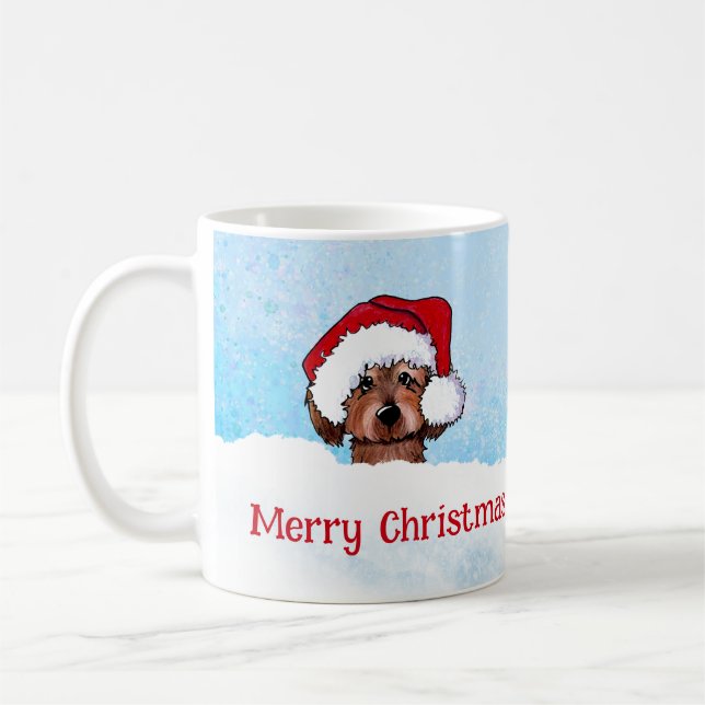KiniArt Havanais café de Noël Mug (Gauche)