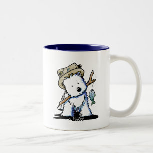 KiniArt Pêche Westie Mug