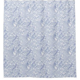 KiniArt Silver Douche Ice Rideau