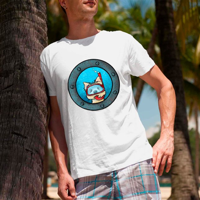 KiniArt Snorkeling Cairn T-shirt (Créateur téléchargé)