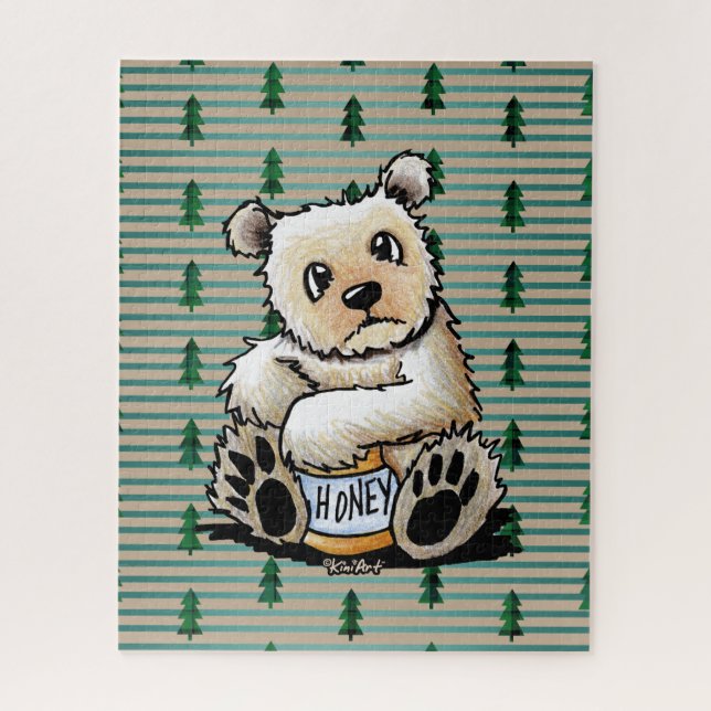 KiniArt Spirit Bear Jigsaw Puzzle (Vertical)