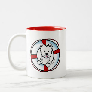 KiniArt Westie Secourir Mug