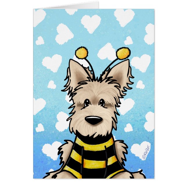 KiniArt Wheaten Scottie Chien Bee (Devant)