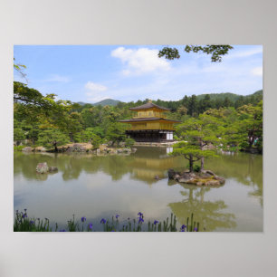 Kinkaku-ji Golden Pavillion Kyoto Japon Poster