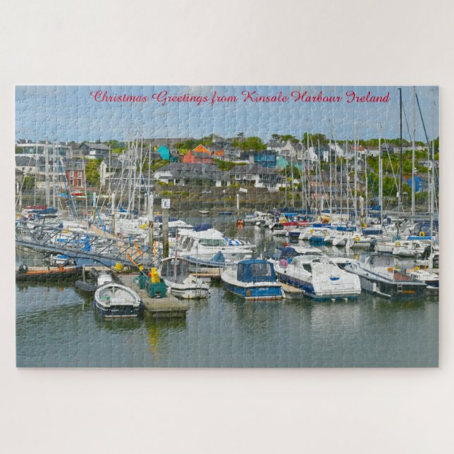 Kinsale Harbour Irlande Jigsaw Puzzle (Horizontal)