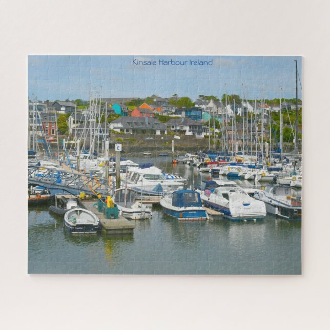 Kinsale Harbour Irlande Jigsaw Puzzle (Horizontal)