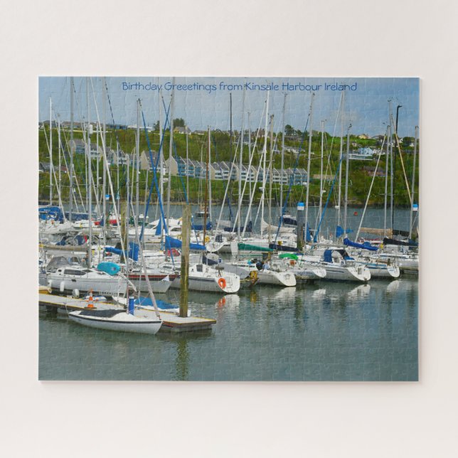 Kinsale Harbour Irlande Jigsaw Puzzle (Horizontal)