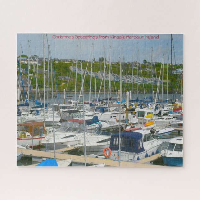 Kinsale Harbour Irlande Jigsaw Puzzle (Horizontal)