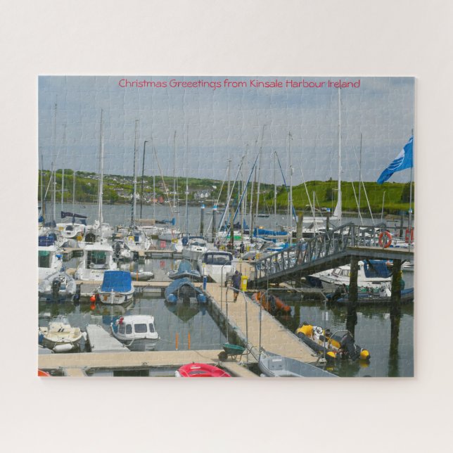 Kinsale Harbour Irlande Jigsaw Puzzle (Horizontal)