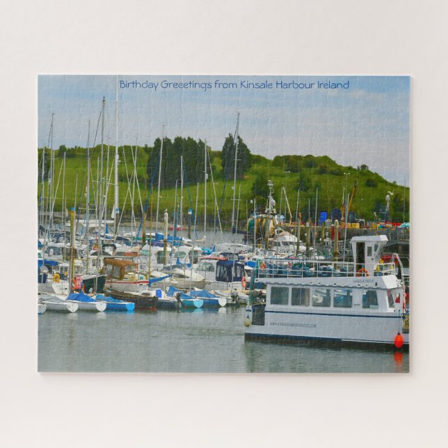 Kinsale Harbour Irlande Jigsaw Puzzle (Horizontal)